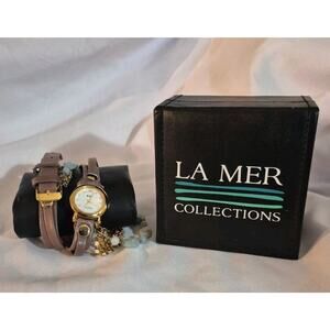 Analog Quartz Women La Mer Watch Adventure Vintage Very Nice Never Worn..